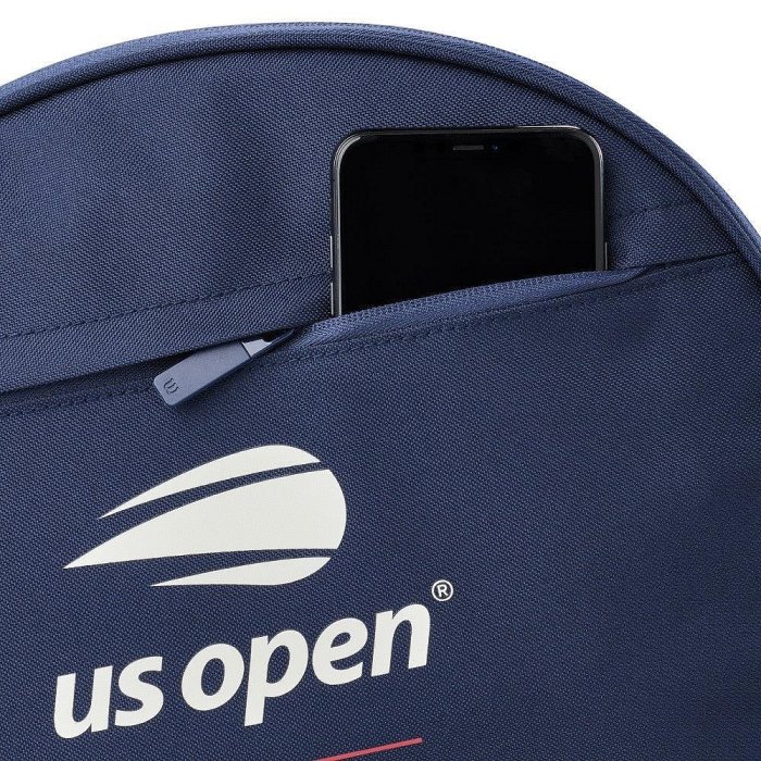 【曼森體育】Wilson US Open 2026 Racket Cover INV 網球拍袋 配件 球拍套 海軍藍