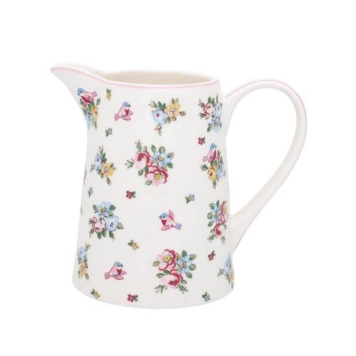 丹麥GreenGate Ellie white 水瓶1L