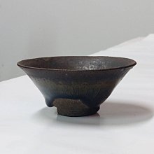 川美堂@@~~~窯址出土真品南宋建窯黃兔毫斗笠小盞(宋代建盞) | Yahoo拍賣