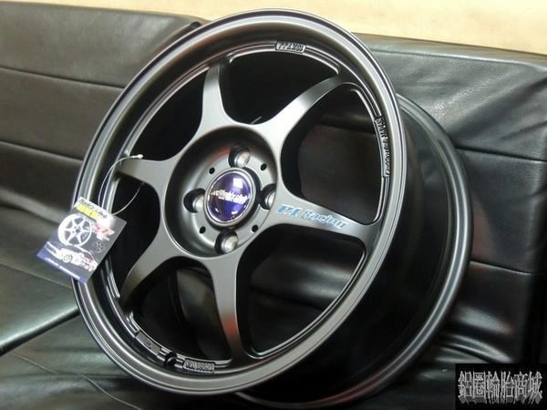 CS-141】全新正日本BUDDY CLUB P1-RACING SF 輕量化18吋鋁圈4孔100 / 4