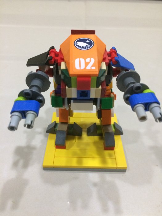 Lego 樂高Robocop ED-209 機械戰警MOC color 彩色彩虹| Yahoo拍賣