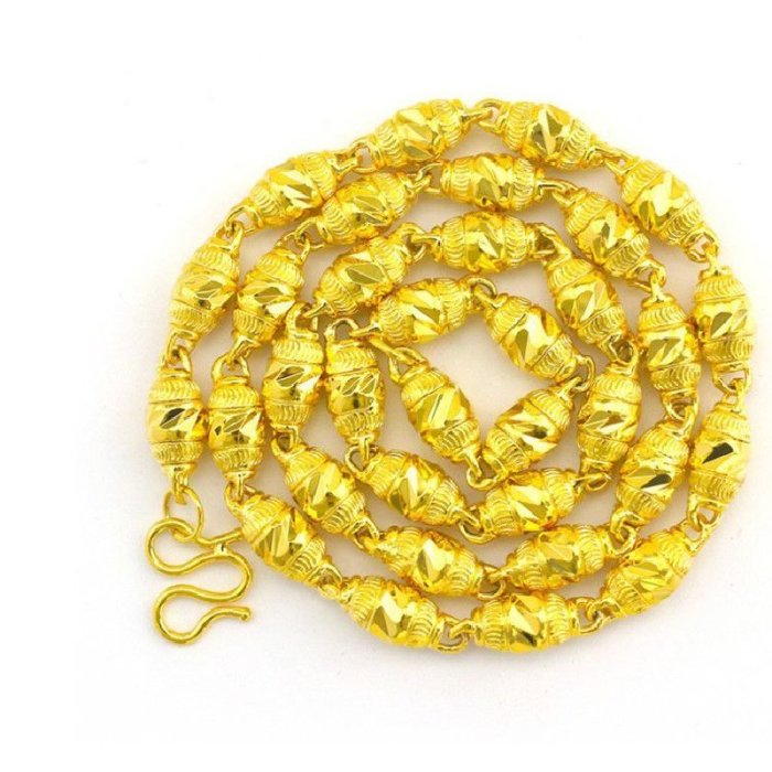 全館免運 阿福金店 高仿 金世界珠寶 純金手煉 黃金套煉 純黃金項煉 黃金墜子 9999純金項煉男生 黃金一錢 金元寶 9999純  可開發票