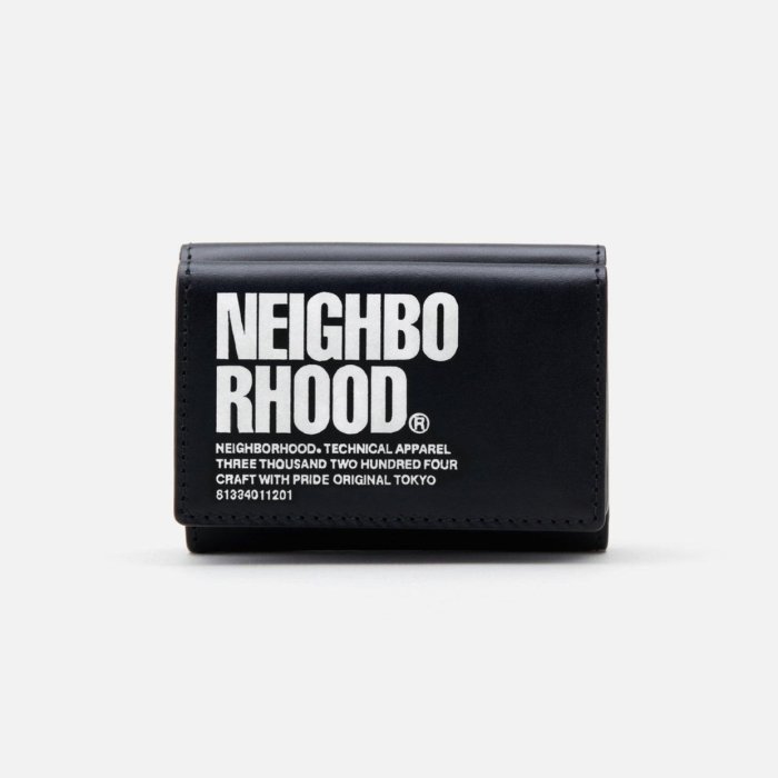 小物 NEIGHBORHOOD ID MICRO WALLET 日貨代購CITY】2023AW NEIGHBORHOOD ID MICRO WALLET 皮夾短夾零錢包