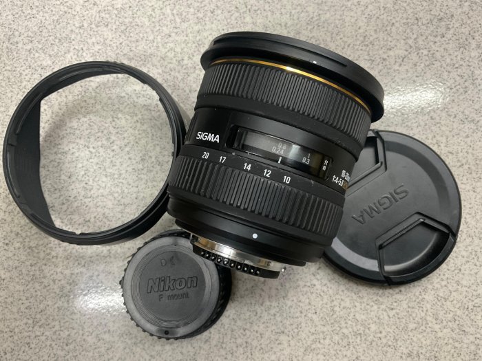[保固一年] [高雄明豐]  Sigma 10-20mm f4-5.6 EX DC HSM, for Nikon便宜賣