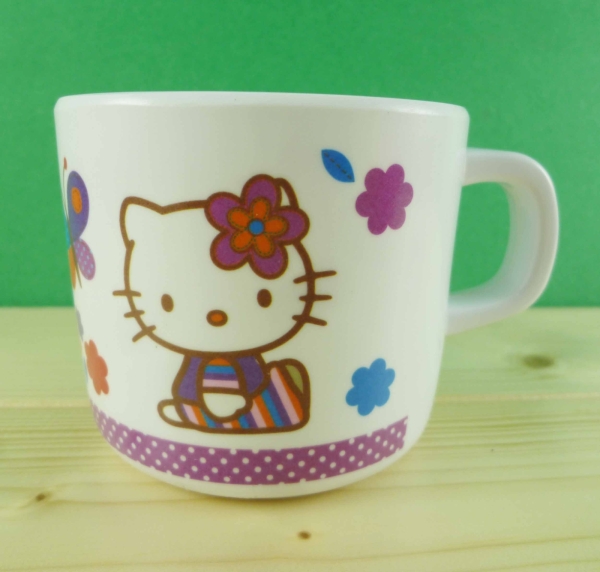 【震撼精品百貨】Hello Kitty 凱蒂貓~杯子~紫蝴蝶
