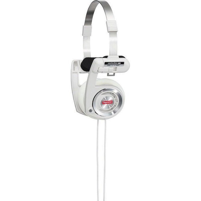 白 Supreme Koss Portapro Headphones White Supreme x Koss PortaPro