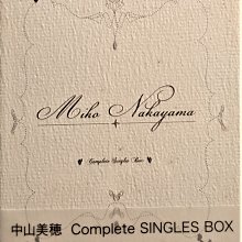 中山美穂Complete SINGLES BOX ~ 日版全新未拆( 10CD+DVD
