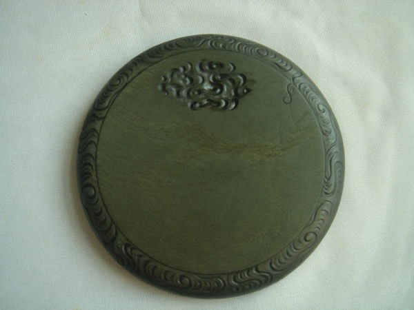 藏書樓】歙硯(水舷坑水波紋，雲紋硯) | Yahoo拍賣