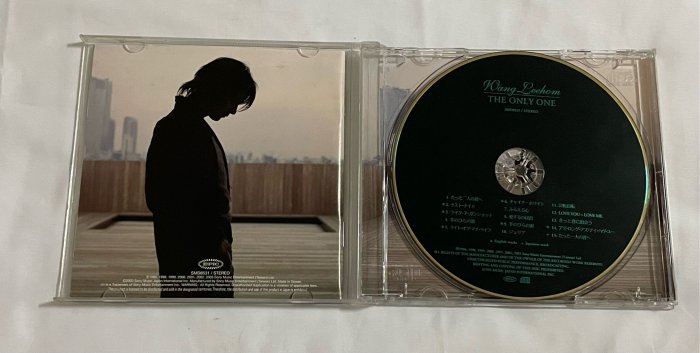 王力宏Leehom Wang - The Only One 日本正式出道首張專輯～二手CD