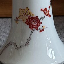 嚴選日本1919年仁和窯手工手繪花瓶，全新未開封附原盒（蓋稍有損