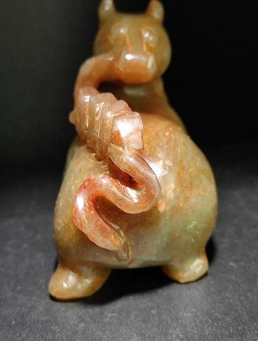 和田玉玉石收藏老玉古玉和闐玉玉獸馬上有錢| Yahoo拍賣