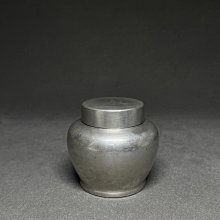 y 煎茶道具　英祥堂造　古錫　茶壷　茶心壷 閑】英祥堂造 錫製 茶心壺 茶入 茶壺 ☆重約266g / 煎茶