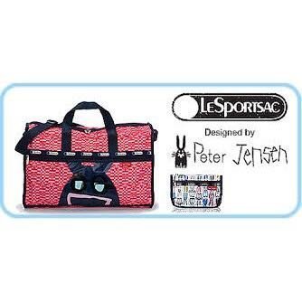 只用過一次~~真品~~LeSportsac x Peter Jensen 聯名款可愛長耳邦尼兔 