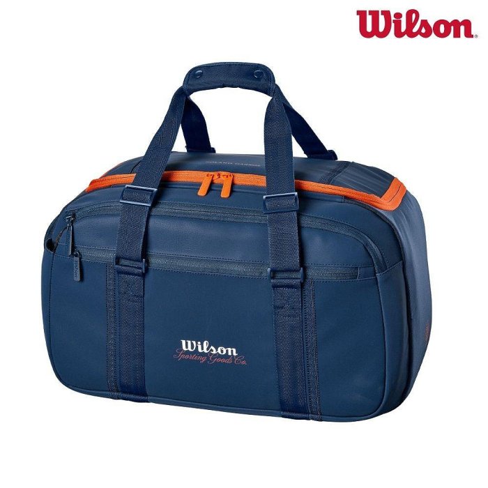 【曼森體育】Wilson ROLAND GARROS SESSIONSOIRE DUFFEL N 圓筒包 可裝2支球拍 法網系列