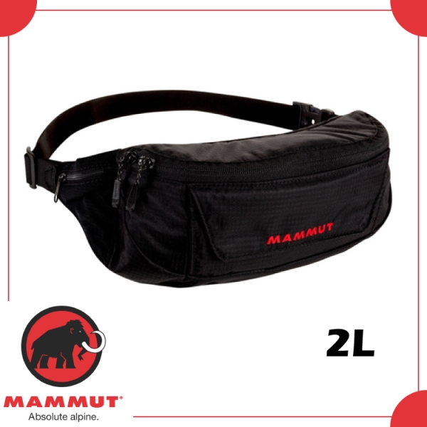 MAMMUT NEUVEVILLE BUMBAG 2L 腰包《黑》】2520-00141/旅遊防竊包/證件