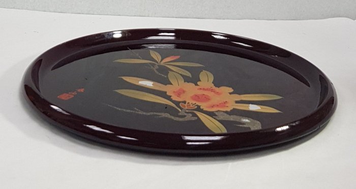 日本名家 春山作 蒔絵 手作 木製漆器