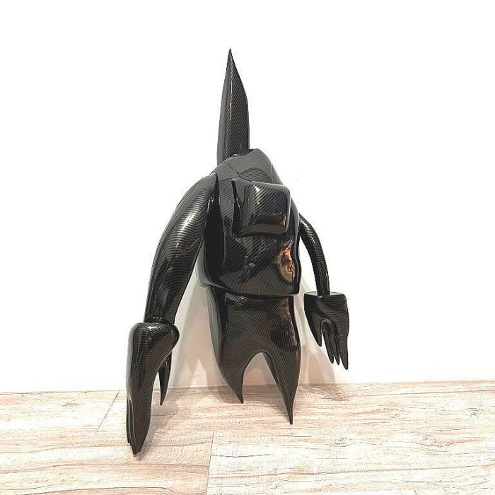 Futura FL-006-CF Black Pointman Figure FUTURA 