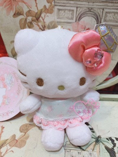♥小公主日本精品♥Hello Kitty 歐美限定 寶石 變裝造型布偶 玩偶 擺飾 娃娃 吊飾 掛飾~8
