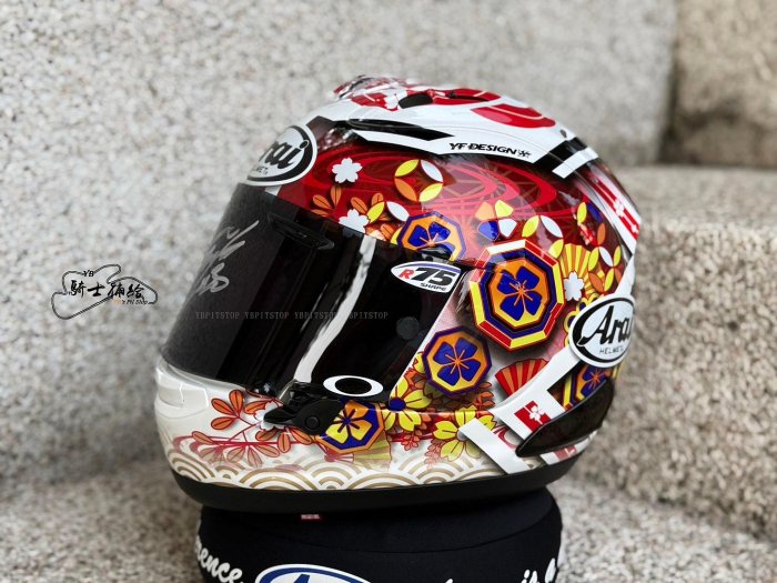 ■中古■Arai■RX7RR■中上貴晶■Ｌ■ SB6X付き■ 中古AraiRX7RR中上貴晶L SB6X付き