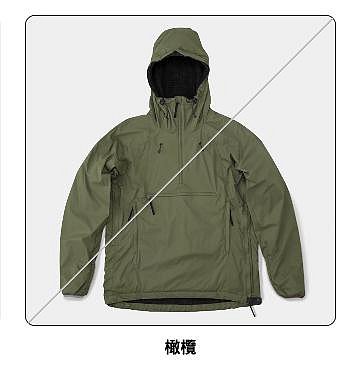 YAMATOMICHI 山と道Olive 軍綠M Alpha Anorak 連帽T 中層輕量 YAMATOMICHI 山と道Olive 軍綠M Alpha Anorak 連帽T 中層輕量