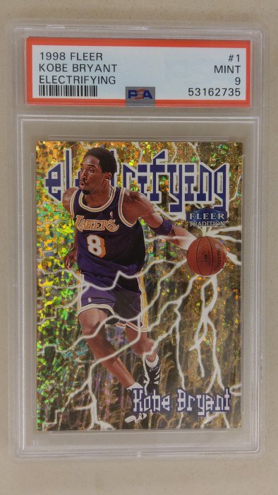 1998-99 Fleer Electrifying #1 Kobe Bryant PSA9 | Yahoo拍賣