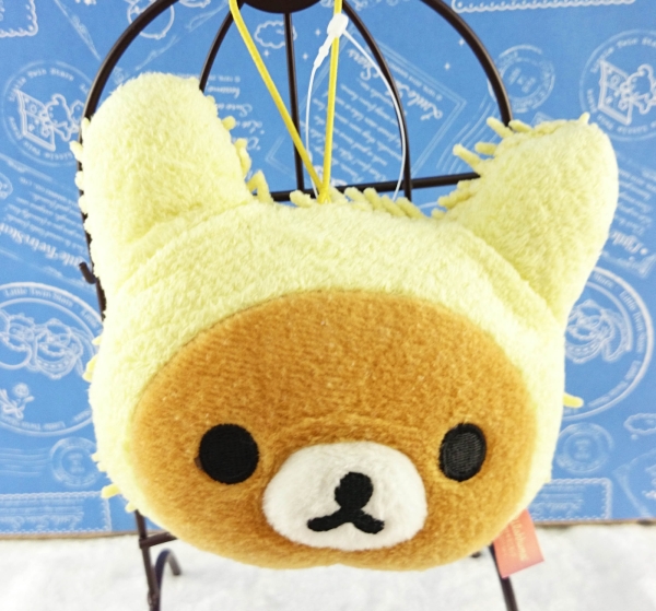 【震撼精品百貨】Rilakkuma San-X 拉拉熊懶懶熊~吊飾 黃
