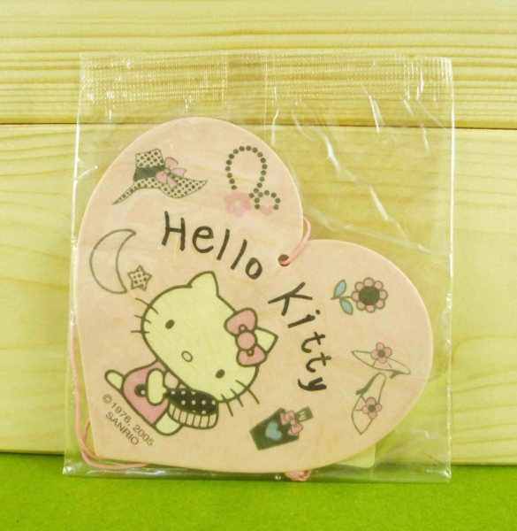 【震撼精品百貨】Hello Kitty 凱蒂貓~造型芳香片-粉色愛心梳子造型【共1款】