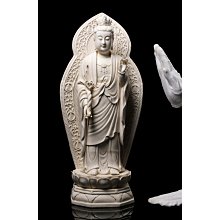 東方拍賣-老件德化白瓷如意觀音造像款何朝宗重7kg(EH-SAKT01)限