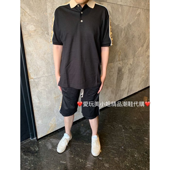 Gucci 反光 Polo衫/反光短褲!穿一套就是帥??  尺寸 S M L XL