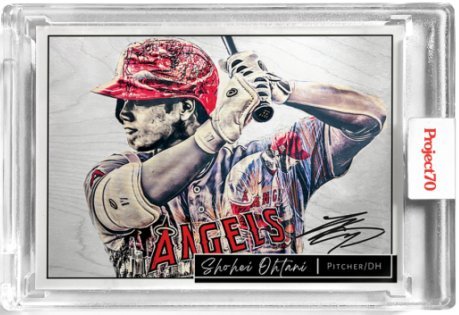 大谷翔平　2021 MVP topps Project70 お得】 Amazon.co.jp: 大谷翔平 project70 topps カード MVP