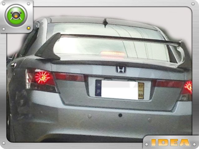 泰山美研社C1117 HONDA 本田 ACCORD K11 客製改裝 RR 版尾翼  改裝工資另計