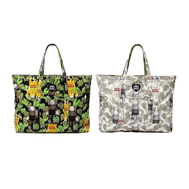 Human made x KAWS MADE REVERSIBLE TOTE BAG 托特包。太陽選物社