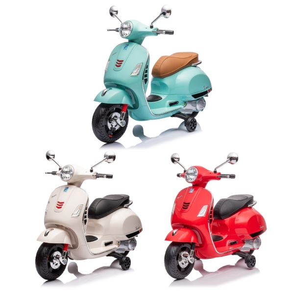 Vespa 偉士牌 GTS Super Sport兒童電動玩具車(3色可選)