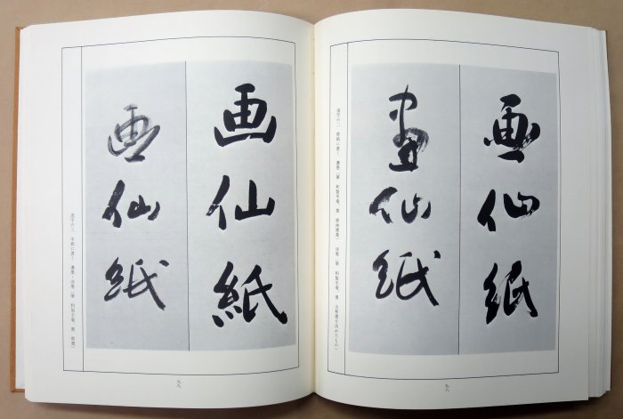 書の紙　日本・中国・韓国 手漉画仙紙と料紙 全一巻二冊 書の紙 日本・中国・韓国 手漉画仙紙と料紙 全一巻二冊
