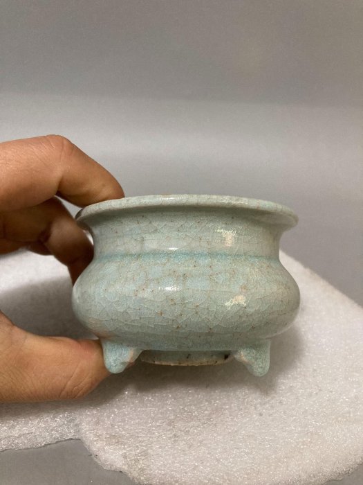 龍泉窯香爐三足筆洗青瓷| Yahoo拍賣