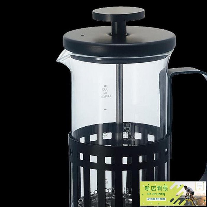 【現貨】HARIO日本法壓壺咖啡法式濾壓壺不銹鋼玻璃泡茶壺沖茶器家用手沖