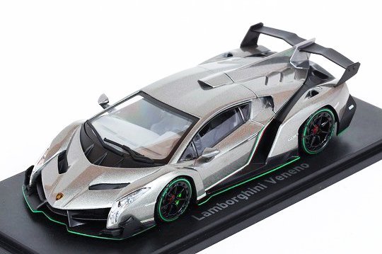 1/43 京商　ランボルギーニ　イオタSVR 京商K03201CW ランボルギーニ・イオタ SVR サーキットの狼 潮来の