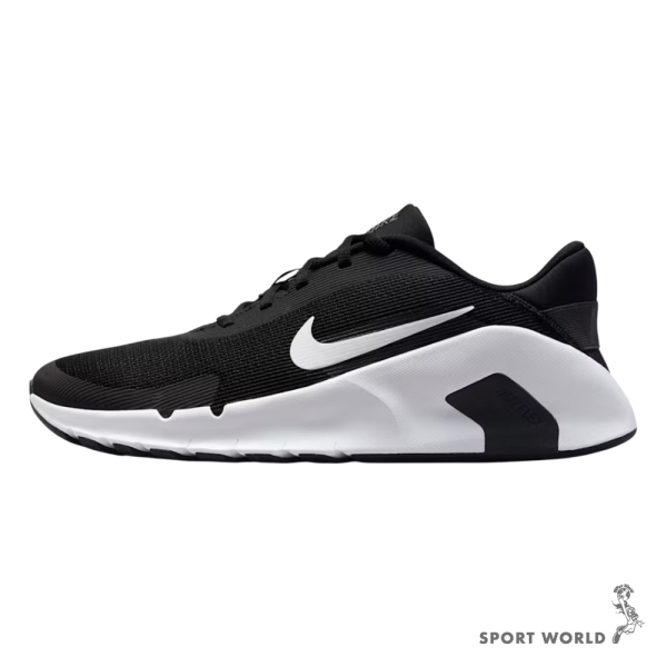 Nike 訓練鞋 男鞋 舉重鞋 緩震 Flex Train 黑白【運動世界】HV9972-003