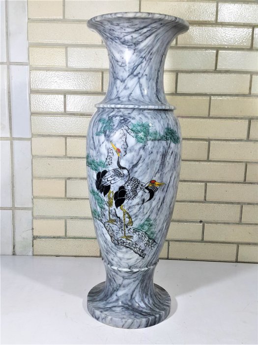 特大花瓶 大理石調 簡約北歐大理石花瓶- 司麥歐精品燈飾⁄家居⁄