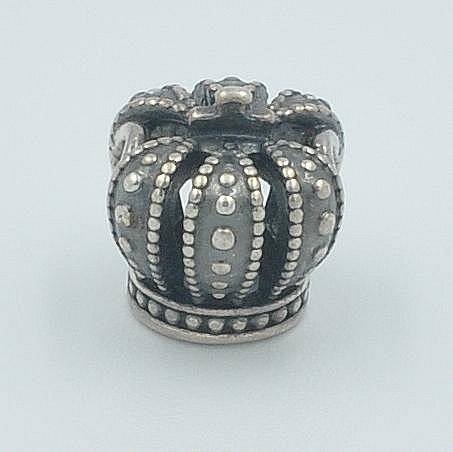 (二手品) P47 PANDORA 潘朵拉 串飾 925銀 國王皇冠造型