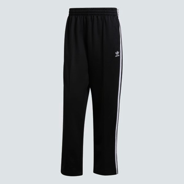 ADIDAS 長褲BAGGY TP 黑三葉草三線休閒寬褲男IZ4801 | adidas | Yahoo