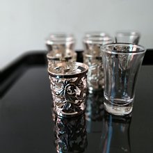 純銀酒盃 silver950雕花純銀酒杯| Yahoo拍賣