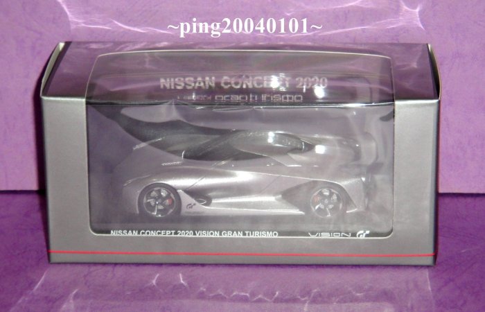 ☆小瓶子玩具坊☆Nissan Concept 2020 Vision Gran Turismo 特殊設計1