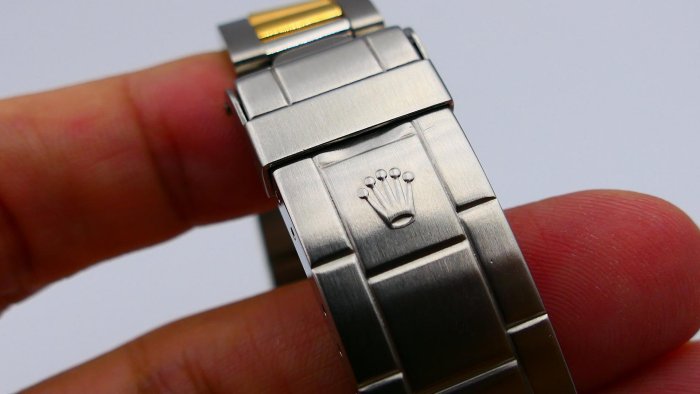 【美好時光】勞力士ROLEX極品黑色鉚釘面16803 !