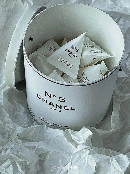 【老粉專享】給沐浴一點儀式感！CHANEL香奈兒100週年限定N5沐浴凝露沐浴啫喱鐵桶20*6ml【太裡美妝二號店】