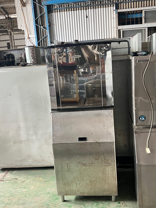 桃園國際二手貨中心---安威爾900磅製冰機   月型冰製冰機   水冷製冰機