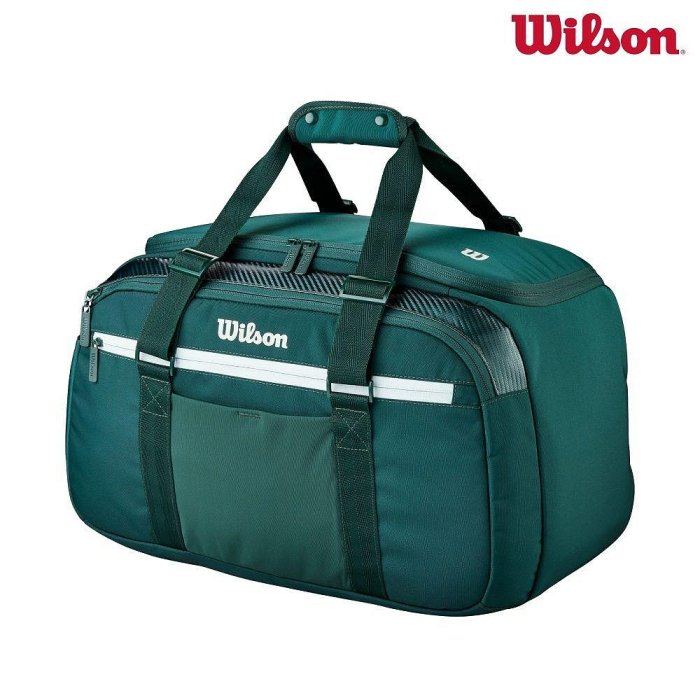 【曼森體育】Wilson BLADE V10 SMALL DUFFEL 綠色 圓筒包 可裝2支球拍 2026新款