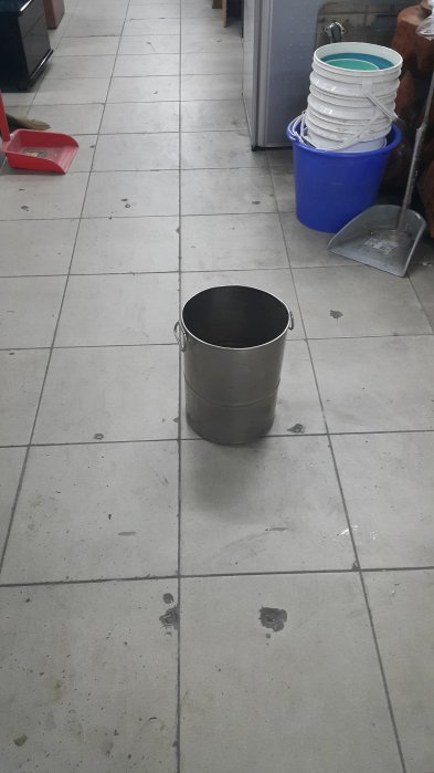 樂居二手家具 全新中古傢俱賣場 X50102CJJ 白鐵茶桶*不鏽鋼豆花桶 冰沙桶 紅茶桶 台中二手家具買賣