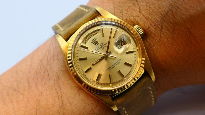 【美好時光】1973年份 ROLEX 1803原裝DAYDATE美品RSC已驗過 (18038 18238參考)