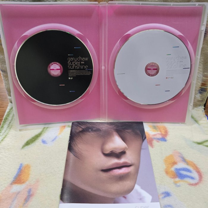 曹格cd=Gary Chaw 曹格Super Sunshine CD+DVD(2008年發行,有親筆簽名